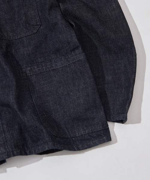 ISSUETHINGS(イシューシングス)の「【ISSUETHINGS/イシューシングス】TYPE129 (PATCHED)(カバーオール・メンズ・ダークインディゴブルー・3/2)」の11枚目の写真