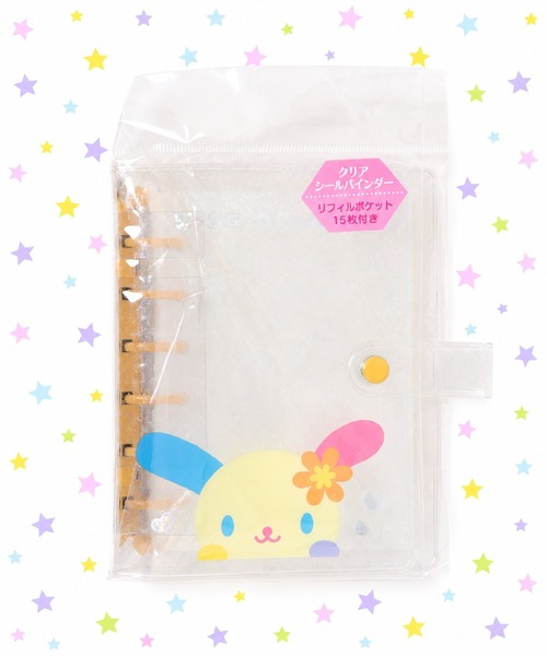 正規品 サンリオ クリアシールバインダー シール帳 リフィル付 6種コンプリート nini toys】≪サンリオ≫クリアシールバインダー/シール帳/リフィル