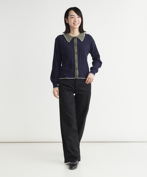 EDWIN(エドウィン)の「EDWIN ハタラクロ ワイド(その他パンツ・レディース・ブラック・06/05/04/03/02)」の6枚目の写真