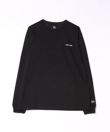 【NEW ERA/ニューエラ】長袖 ウォッシュドコットン Tシャツ Illustrators Collection こまやま明 ブラック