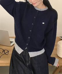 ダブルニットカーディガン