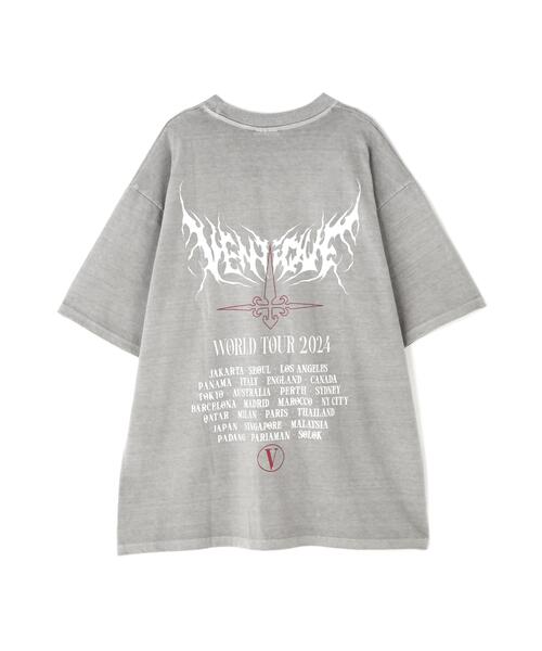 L.H.P（エルエイチピー）の「VENTIQUE/ベンティーク/GRAPHIC T-SHIRTS 1（Tシャツ/カットソー・レディース・チャコールグレー/グレー・F）」の3枚目の写真