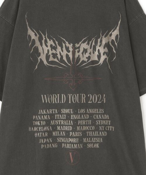 L.H.P（エルエイチピー）の「VENTIQUE/ベンティーク/GRAPHIC T-SHIRTS 1（Tシャツ/カットソー・レディース・チャコールグレー/グレー・F）」の10枚目の写真