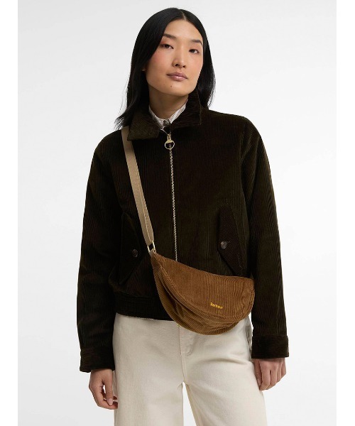 Barbour(バブアー)の「Miaミニ コーデュロイ ショルダーバッグ(ショルダーバッグ・レディース・ブラウン/ネイビー・ONE SIZE)」の3枚目の写真