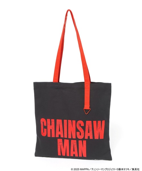 niko and...（ニコアンド）の「【劇場版『チェンソーマン レゼ篇』】コラボ プリントトートBAG（トートバッグ・メンズ・イエロー/ブラック・FREE）」の3枚目の写真