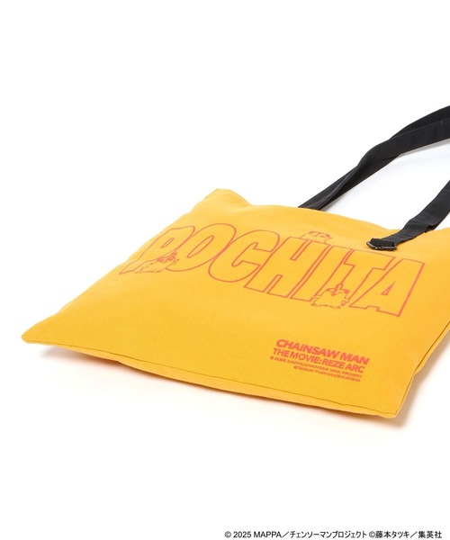 niko and...（ニコアンド）の「【劇場版『チェンソーマン レゼ篇』】コラボ プリントトートBAG（トートバッグ・メンズ・イエロー/ブラック・FREE）」の9枚目の写真
