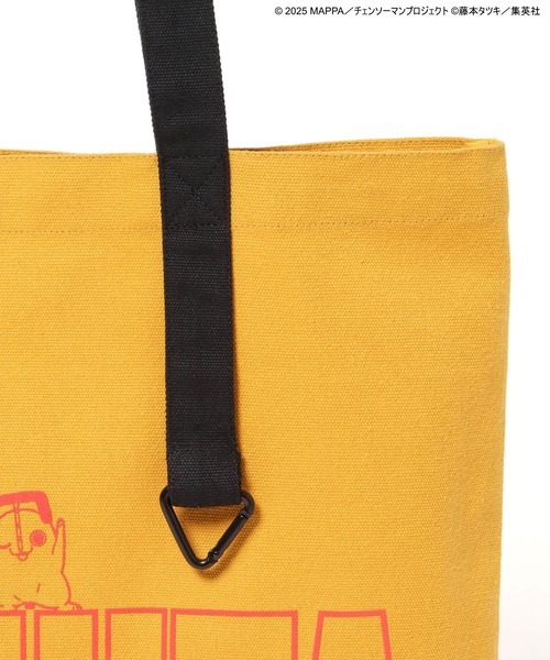 niko and...（ニコアンド）の「【劇場版『チェンソーマン レゼ篇』】コラボ プリントトートBAG（トートバッグ・メンズ・イエロー/ブラック・FREE）」の11枚目の写真