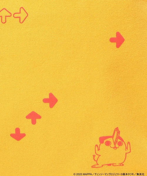niko and...（ニコアンド）の「【劇場版『チェンソーマン レゼ篇』】コラボ プリントトートBAG（トートバッグ・メンズ・イエロー/ブラック・FREE）」の15枚目の写真