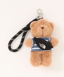 THE NORTH FACE（ザノースフェイス）の「【THE NORTH FACE】ノースフェイス 韓国限定 WHITE LABEL MINI BAG BEAR KEY RING ベア クマさん キーリング チャーム（キーホルダー）」