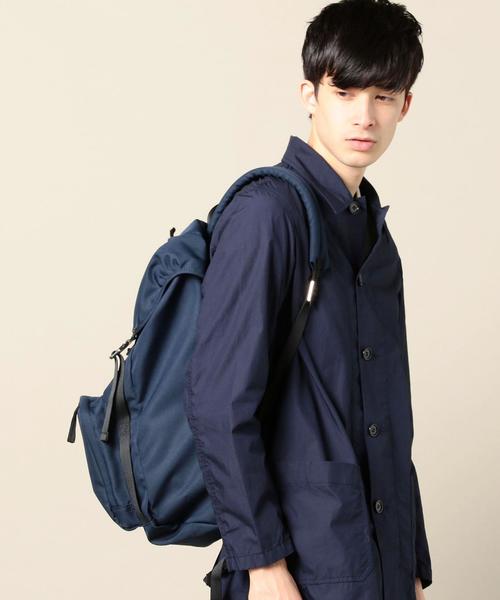 BEAUTY&YOUTH UNITED ARROWS（ビューティーアンドユースユナイテッドアローズ）の「BY フラップ リュック 2  ◆（バックパック/リュック・メンズ・ブラック/ネイビー・FREE）」の11枚目の写真