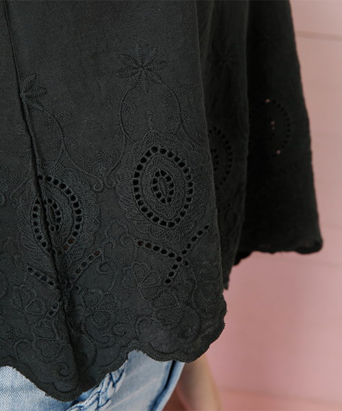 rienda（リエンダ）の「ｺｯﾄﾝﾚｰｽｷｬﾐTOP（キャミソール・レディース・ブラック/ベージュ/ホワイト・FREE）」の5枚目の写真