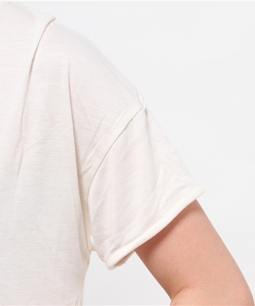 earth music&ecology(アースミュージックアンドエコロジー)の「【2016Summer】バックプリーツプルオーバー(Tシャツ/カットソー・レディース・LT.Gray/アイボリー/ネイビー/ピンク・FREE)」の9枚目の写真