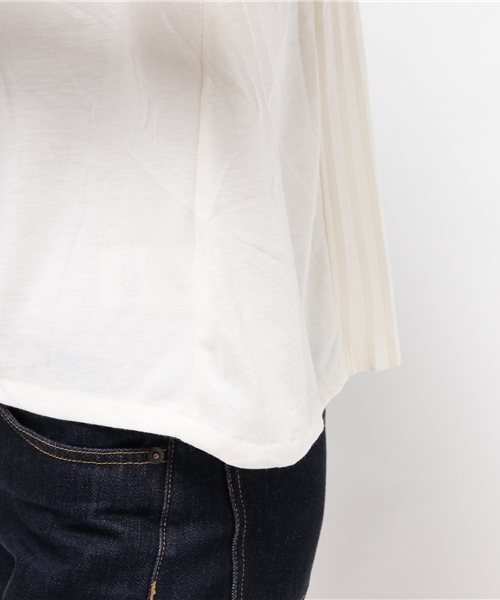 earth music&ecology(アースミュージックアンドエコロジー)の「【2016Summer】バックプリーツプルオーバー(Tシャツ/カットソー・レディース・LT.Gray/アイボリー/ネイビー/ピンク・FREE)」の10枚目の写真