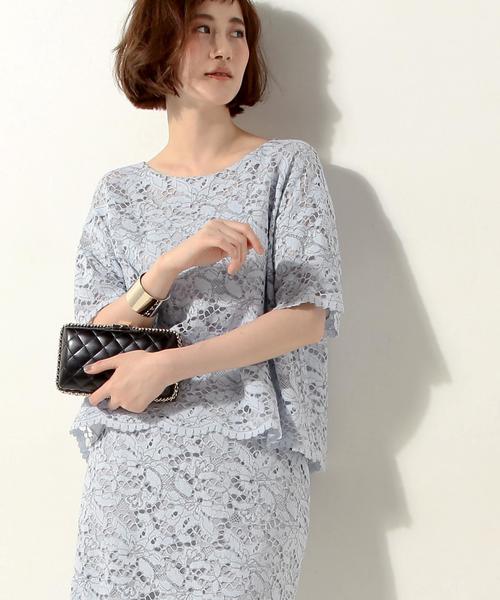 UNITED ARROWS(ユナイテッドアローズ)の「○UBMF コードレース タイトスカート②◆(スカート・レディース・ネイビー/オフホワイト/ベージュ/ライトブルー・36/40/38)」の22枚目の写真