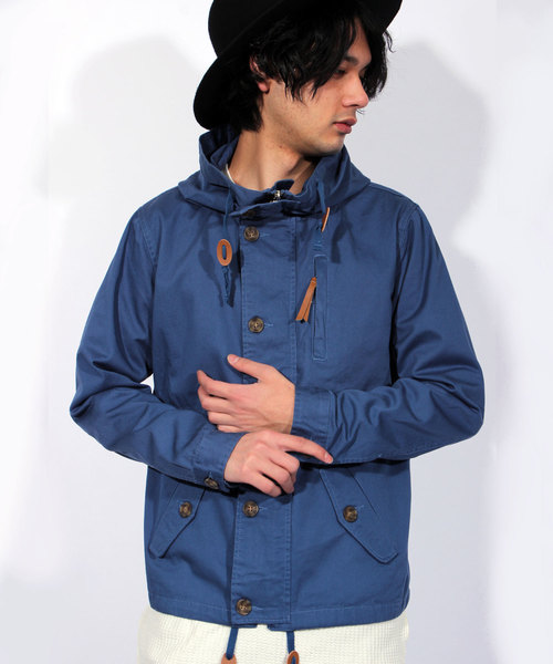 8(eight)(エイト)の「コットンツイルマウンテンパーカー(マウンテンパーカー・メンズ・ブラック/レッド/オレンジ/ベージュ/マスタード/グリーン/オリーブ/ブルー系その他/ロイヤルブルー/ネイビー/カラフル・MEDIUM/LARGE/X-LARGE)」の6枚目の写真