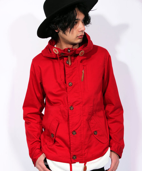 8(eight)(エイト)の「コットンツイルマウンテンパーカー(マウンテンパーカー・メンズ・ブラック/レッド/オレンジ/ベージュ/マスタード/グリーン/オリーブ/ブルー系その他/ロイヤルブルー/ネイビー/カラフル・MEDIUM/LARGE/X-LARGE)」の9枚目の写真