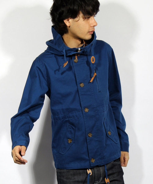 8(eight)(エイト)の「コットンツイルマウンテンパーカー(マウンテンパーカー・メンズ・ブラック/レッド/オレンジ/ベージュ/マスタード/グリーン/オリーブ/ブルー系その他/ロイヤルブルー/ネイビー/カラフル・MEDIUM/LARGE/X-LARGE)」の7枚目の写真