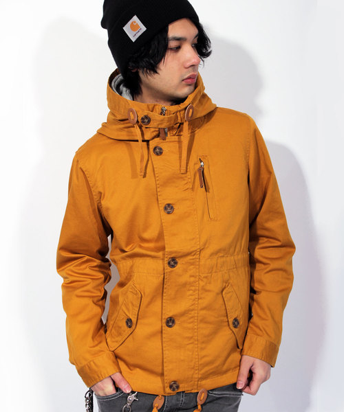 8(eight)(エイト)の「コットンツイルマウンテンパーカー(マウンテンパーカー・メンズ・ブラック/レッド/オレンジ/ベージュ/マスタード/グリーン/オリーブ/ブルー系その他/ロイヤルブルー/ネイビー/カラフル・MEDIUM/LARGE/X-LARGE)」の8枚目の写真