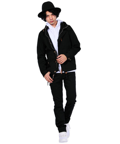 8(eight)(エイト)の「コットンツイルマウンテンパーカー(マウンテンパーカー・メンズ・ブラック/レッド/オレンジ/ベージュ/マスタード/グリーン/オリーブ/ブルー系その他/ロイヤルブルー/ネイビー/カラフル・MEDIUM/LARGE/X-LARGE)」の12枚目の写真