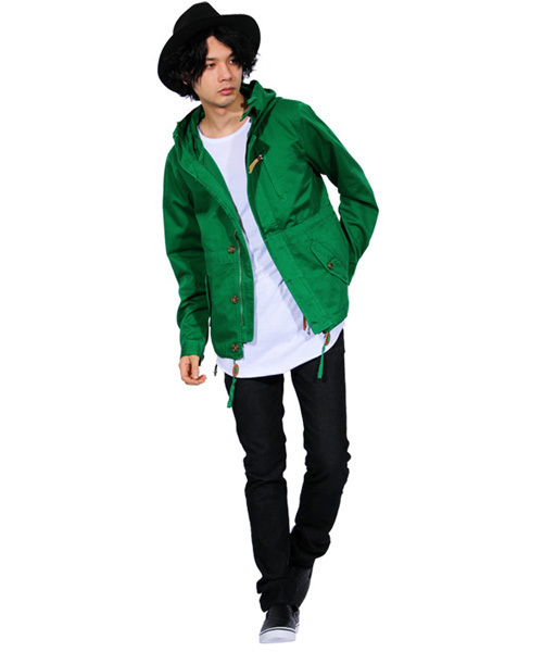 8(eight)(エイト)の「コットンツイルマウンテンパーカー(マウンテンパーカー・メンズ・ブラック/レッド/オレンジ/ベージュ/マスタード/グリーン/オリーブ/ブルー系その他/ロイヤルブルー/ネイビー/カラフル・MEDIUM/LARGE/X-LARGE)」の15枚目の写真