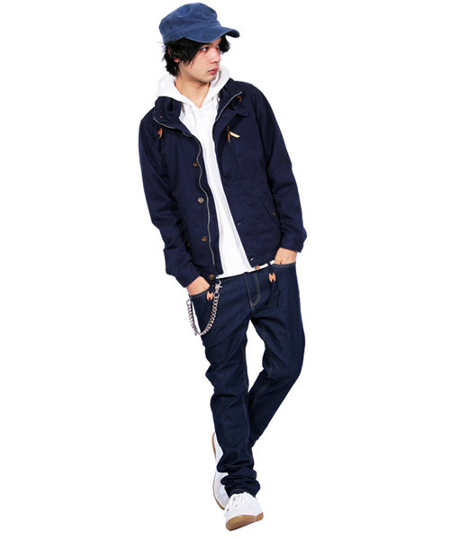 8(eight)(エイト)の「コットンツイルマウンテンパーカー(マウンテンパーカー・メンズ・ブラック/レッド/オレンジ/ベージュ/マスタード/グリーン/オリーブ/ブルー系その他/ロイヤルブルー/ネイビー/カラフル・MEDIUM/LARGE/X-LARGE)」の16枚目の写真