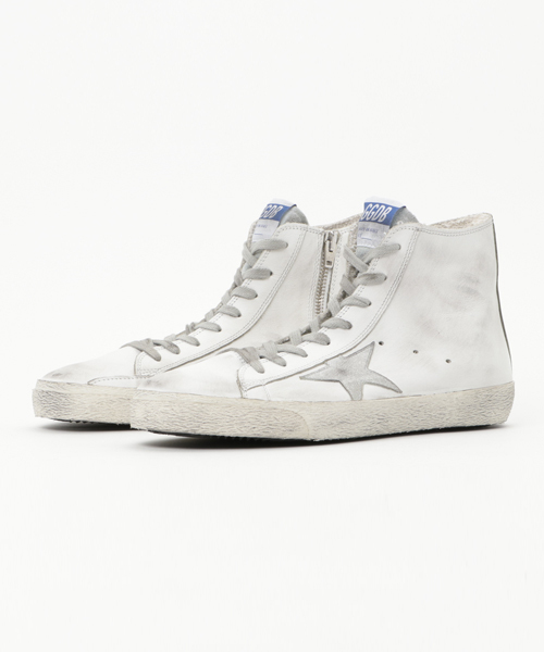 GOLDEN GOOSE(ゴールデングース)の「GOLDEN GOOSE DELUXE レザースニーカー G29MS591(スニーカー・メンズ・ホワイト・41/42)」の1枚目の写真