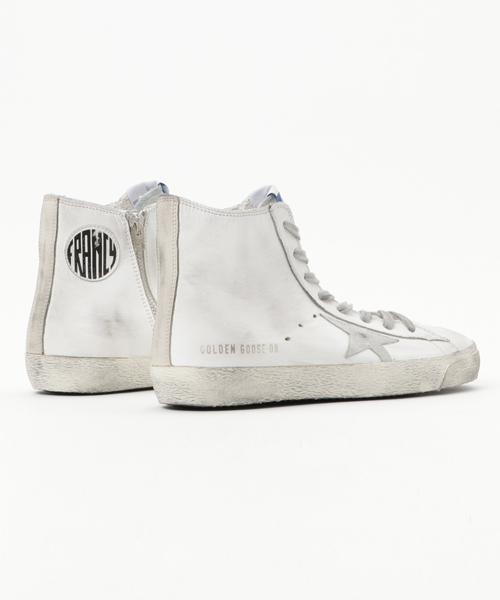 GOLDEN GOOSE(ゴールデングース)の「GOLDEN GOOSE DELUXE レザースニーカー G29MS591(スニーカー・メンズ・ホワイト・41/42)」の4枚目の写真