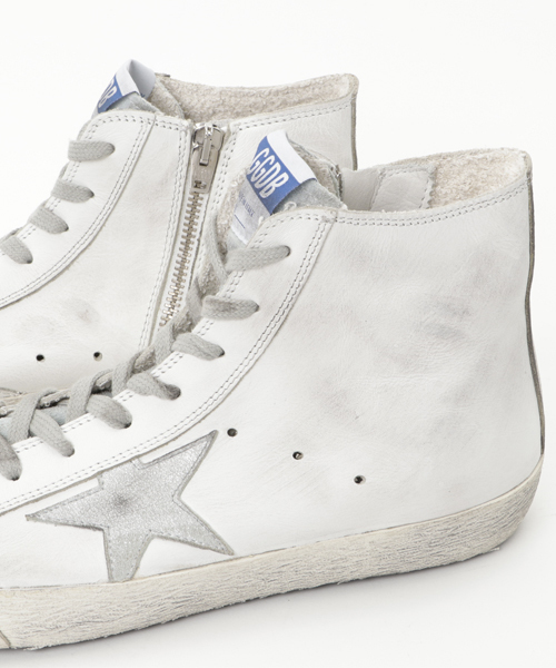 GOLDEN GOOSE(ゴールデングース)の「GOLDEN GOOSE DELUXE レザースニーカー G29MS591(スニーカー・メンズ・ホワイト・41/42)」の7枚目の写真