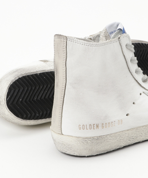 GOLDEN GOOSE(ゴールデングース)の「GOLDEN GOOSE DELUXE レザースニーカー G29MS591(スニーカー・メンズ・ホワイト・41/42)」の9枚目の写真