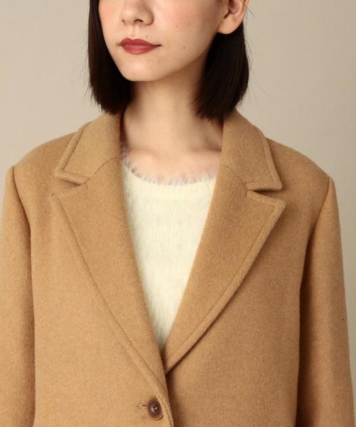 Another Edition（アナザーエディション）の「ダブルクロスチェスターコート/ AEBFC ﾀﾞﾌﾞﾙｸﾛｽCHESTER CT（チェスターコート・レディース・ブラック/グレー/ベージュ・MEDIUM/SMALL）」の16枚目の写真