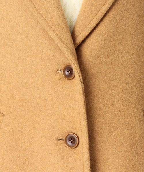 Another Edition（アナザーエディション）の「ダブルクロスチェスターコート/ AEBFC ﾀﾞﾌﾞﾙｸﾛｽCHESTER CT（チェスターコート・レディース・ブラック/グレー/ベージュ・MEDIUM/SMALL）」の17枚目の写真