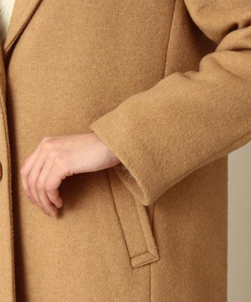 Another Edition（アナザーエディション）の「ダブルクロスチェスターコート/ AEBFC ﾀﾞﾌﾞﾙｸﾛｽCHESTER CT（チェスターコート・レディース・ブラック/グレー/ベージュ・MEDIUM/SMALL）」の18枚目の写真