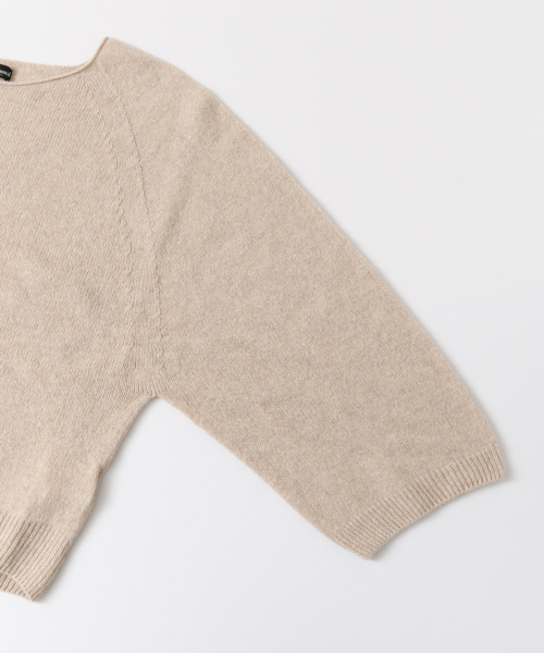 URBAN RESEARCH（アーバンリサーチ）の「UR 袖ワイドニット（ニット/セーター・レディース・ブラウン系その他/ベージュ・FREE）」の11枚目の写真