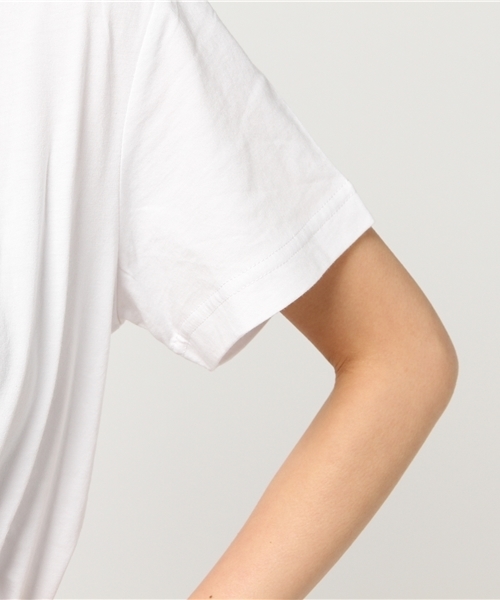 にゃー（ニャー）の「S (L)とりにゃー T（Tシャツ/カットソー・レディース・イエロー/ホワイト・02/03）」の7枚目の写真