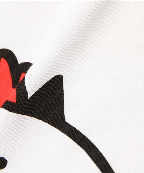 にゃー（ニャー）の「S (L)とりにゃー T（Tシャツ/カットソー・レディース・イエロー/ホワイト・02/03）」の9枚目の写真