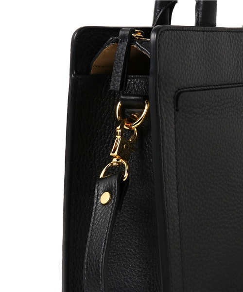 JOURNAL STANDARD（ジャーナルスタンダード）の「【OAD/オーエーディー】KIT ZIP サッチェルバック#（ショルダーバッグ・レディース・ブラック/ラベンダー・FREE）」の4枚目の写真