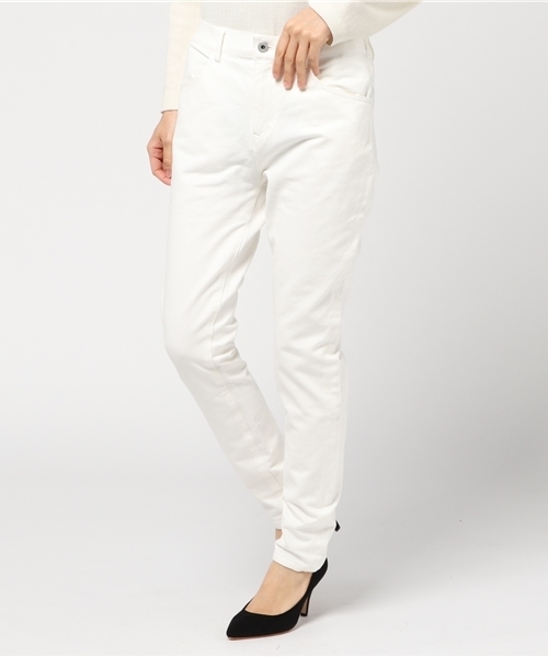 SHIPS Days（シップスデイズ）の「SHIPS Days STANDARD: レギンスパンツ（その他パンツ・レディース・ホワイト/オリーブ/ブラック・MEDIUM/LARGE/SMALL）」の2枚目の写真