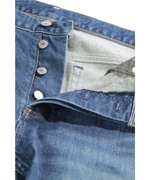 BEAUTY&YOUTH UNITED ARROWS（ビューティーアンドユースユナイテッドアローズ）の「BY シェービング デニム 5ポケット-スキニー (mg1103bN)§ ◆（デニムパンツ・メンズ・ライトブルー/コバルトブルー・28inch/30inch/32inch/34inch）」の7枚目の写真