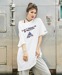 HYSTERIC GLAMOUR | YOKOO TADANORI/”Y．T．WORLD TOUR #1” pt OP(ワンピース)