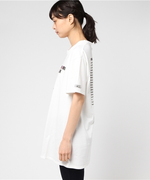 HYSTERIC GLAMOUR（ヒステリックグラマー）の「YOKOO TADANORI/”Y．T．WORLD TOUR #1” プリント ワンピース（ワンピース・レディース・ホワイト・FREE）」の6枚目の写真