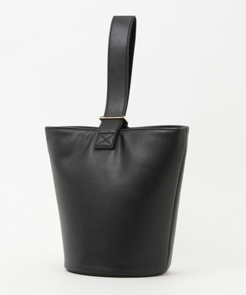 Andemiu（アンデミュウ）の「２ＷＡＹハンドルバケツＢＡＧ751789（ショルダーバッグ・レディース・ライトグレー/オレンジ/ブラック・FREE）」の10枚目の写真