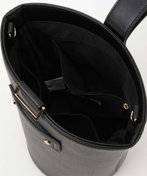 Andemiu（アンデミュウ）の「２ＷＡＹハンドルバケツＢＡＧ751789（ショルダーバッグ・レディース・ライトグレー/オレンジ/ブラック・FREE）」の4枚目の写真