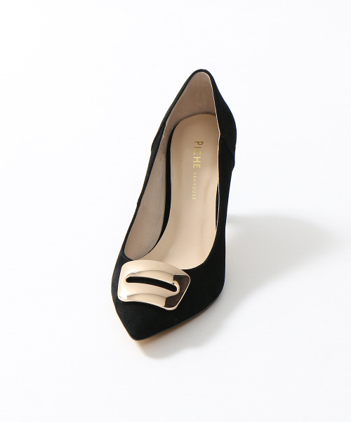 PICHE ABAHOUSE(ピシェ アバハウス)の「スクエアカナグパンプス(パンプス・レディース・ブラック/ピンク/ブルー/グレー・37/39/36/38/35/40/34)」の12枚目の写真