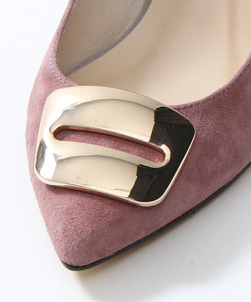 PICHE ABAHOUSE(ピシェ アバハウス)の「スクエアカナグパンプス(パンプス・レディース・ブラック/ピンク/ブルー/グレー・37/39/36/38/35/40/34)」の7枚目の写真