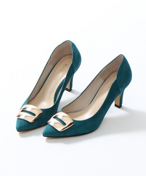 PICHE ABAHOUSE(ピシェ アバハウス)の「スクエアカナグパンプス(パンプス・レディース・ブラック/ピンク/ブルー/グレー・37/39/36/38/35/40/34)」の5枚目の写真