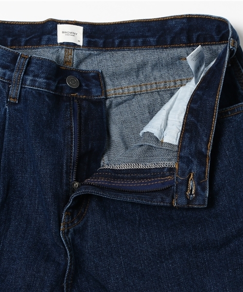 WEGO（ウィゴー）の「WEGO/ワイドデニムパンツ（デニムパンツ・メンズ・ライトインディゴブルー/インディゴブルー/ブラック・MEDIUM/LARGE）」の12枚目の写真