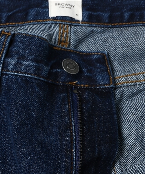 WEGO（ウィゴー）の「WEGO/ワイドデニムパンツ（デニムパンツ・メンズ・ライトインディゴブルー/インディゴブルー/ブラック・MEDIUM/LARGE）」の13枚目の写真