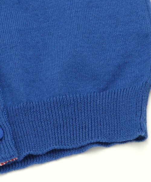 Petit jam（プチジャム）の「お花とティーポットのカーディガン（カーディガン/ボレロ・キッズ・グリーン/レッド/ベージュ/ネイビー・100/70/120/80/110/90/130/95）」の9枚目の写真