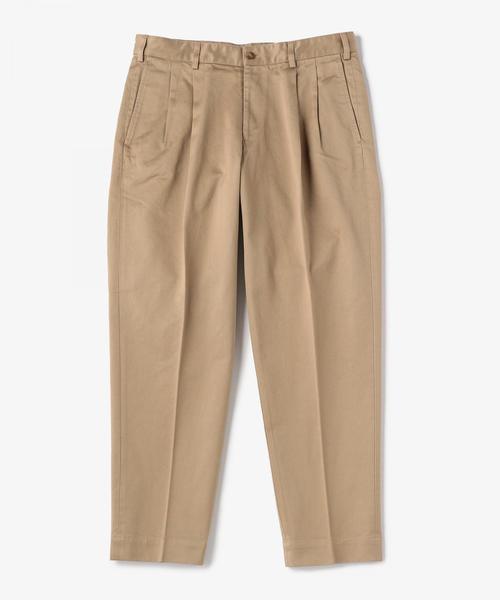 UNITED ARROWS(ユナイテッドアローズ)の「UASB コットン 2プリーツ ワイドパンツ(その他パンツ・メンズ・ブラウン/ネイビー/ベージュ・MEDIUM/X-LARGE/SMALL/LARGE)」の1枚目の写真