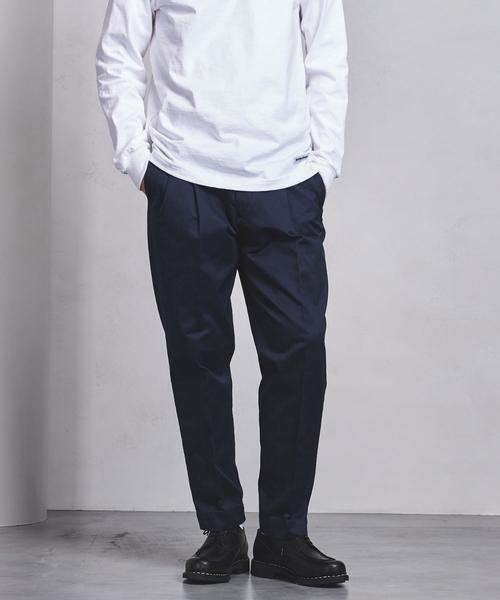 UNITED ARROWS(ユナイテッドアローズ)の「UASB コットン 2プリーツ ワイドパンツ(その他パンツ・メンズ・ブラウン/ネイビー/ベージュ・MEDIUM/X-LARGE/SMALL/LARGE)」の20枚目の写真